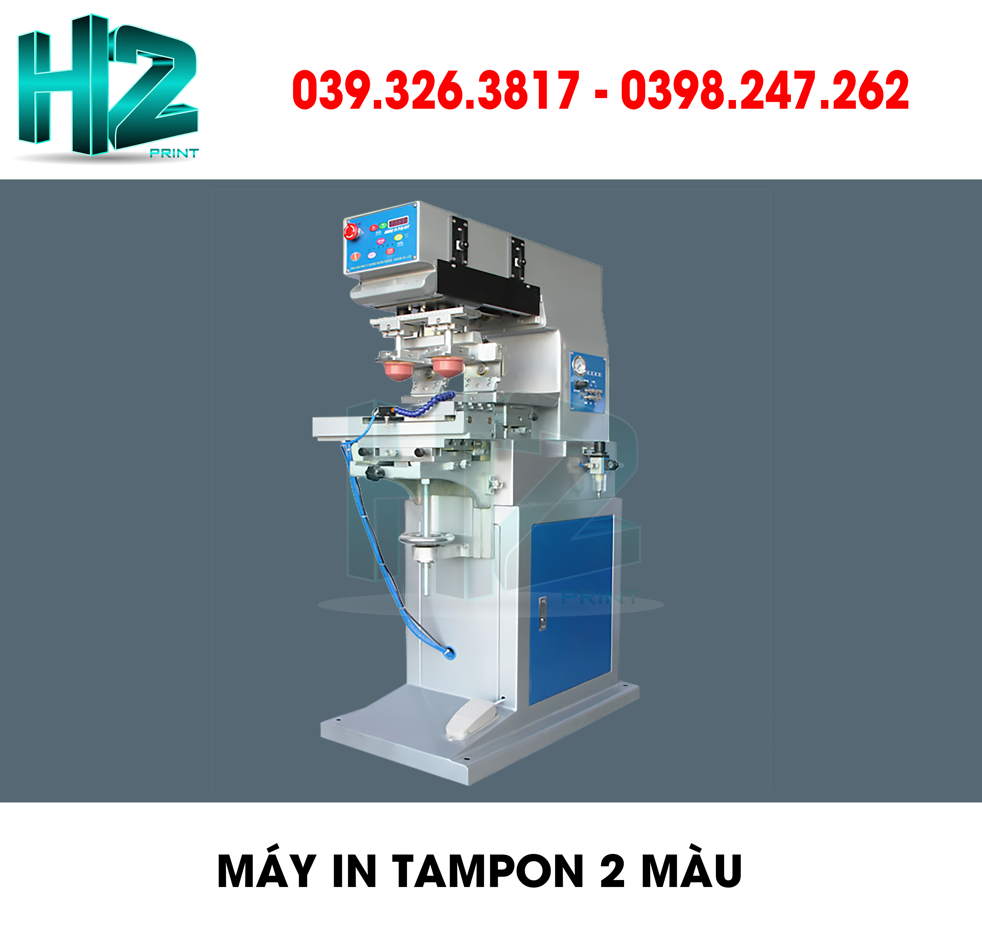 MÁY IN TAMPON 2 MÀU