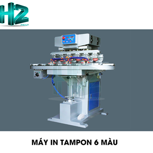 MÁY IN TAMPON 6 MÀU (BĂNG TẢI)