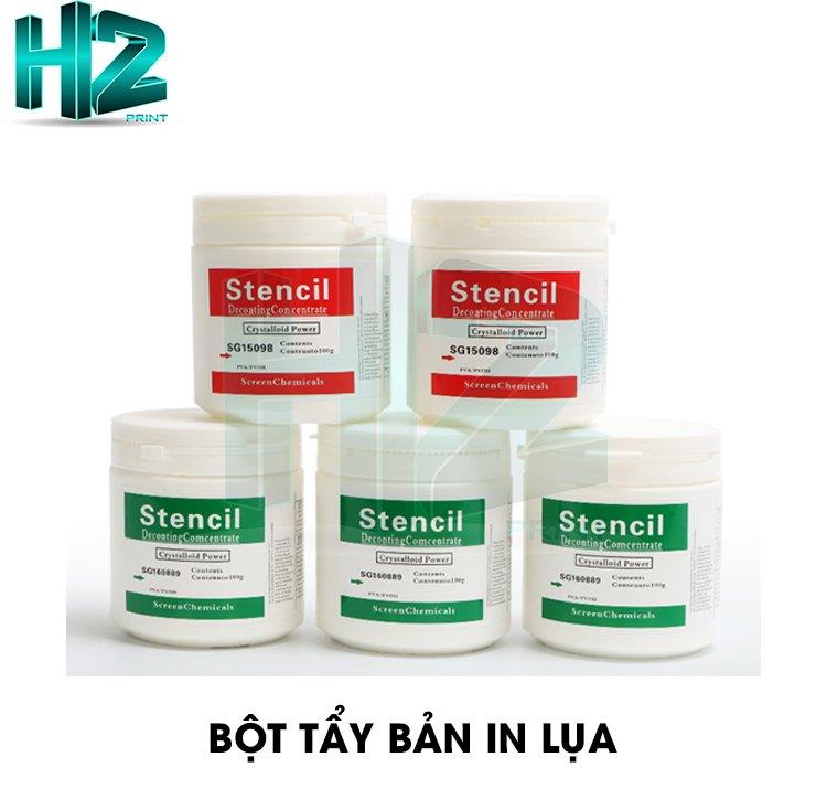 BỘT TẨY BẢN IN LỤA