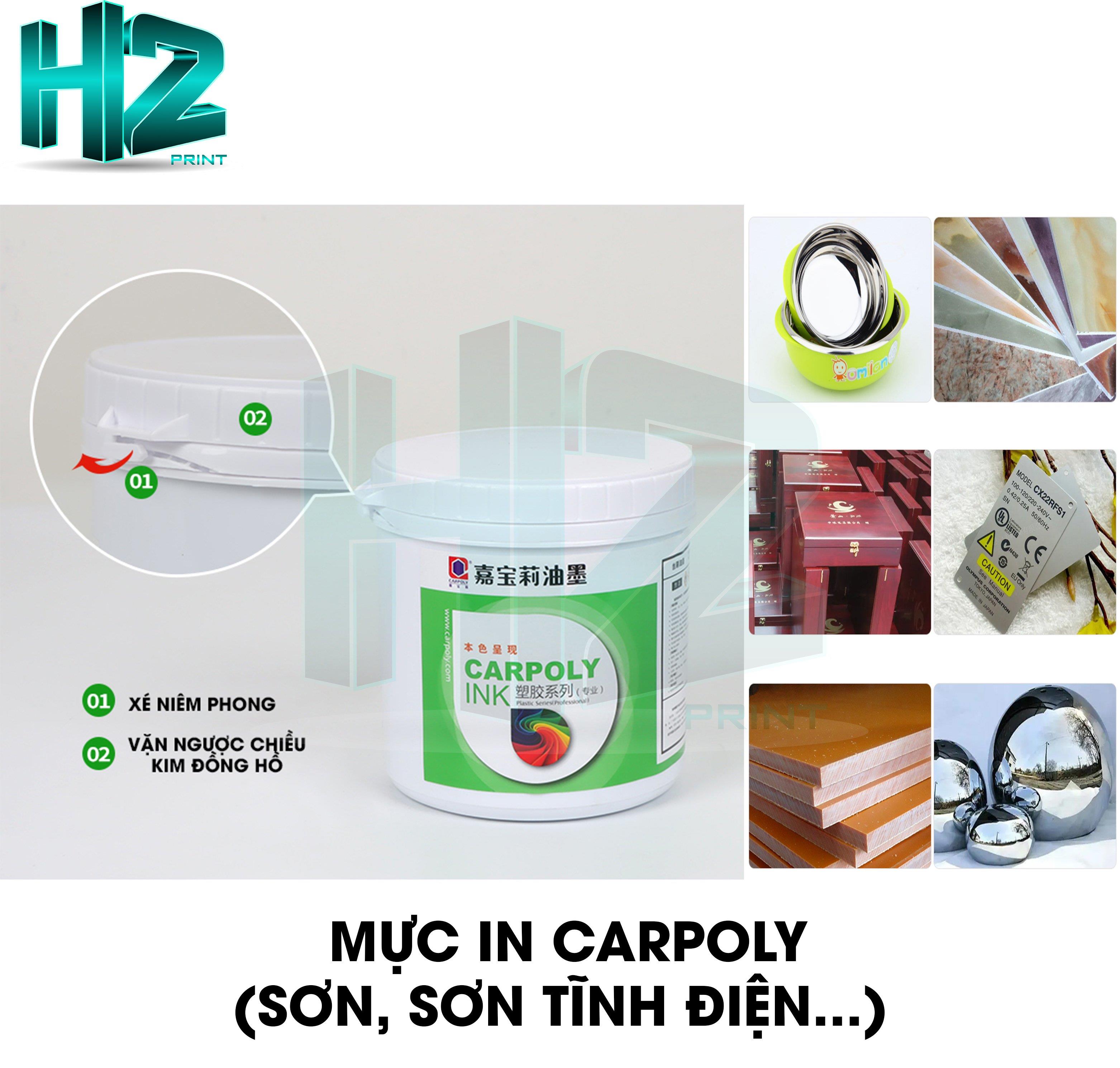 MỰC IN CARPOLY (SƠN, SƠN TĨNH ĐIỆN...)