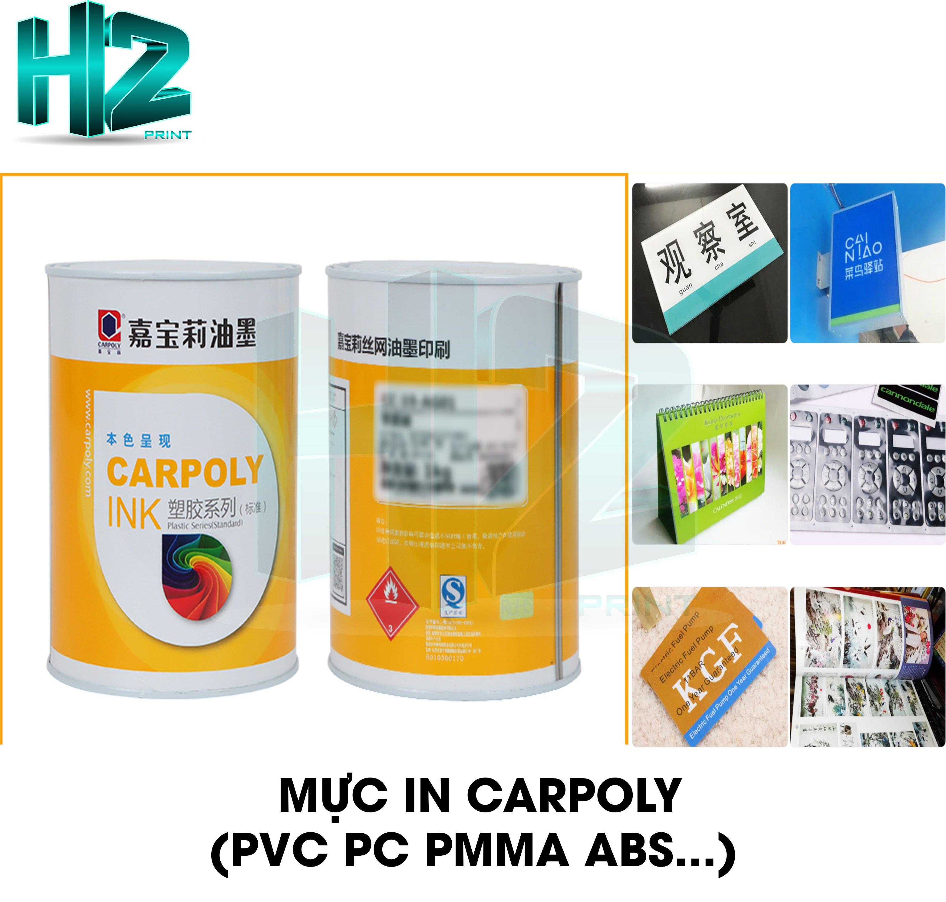 MỰC IN CARPOLY (PVC PC PMMA ABS...)