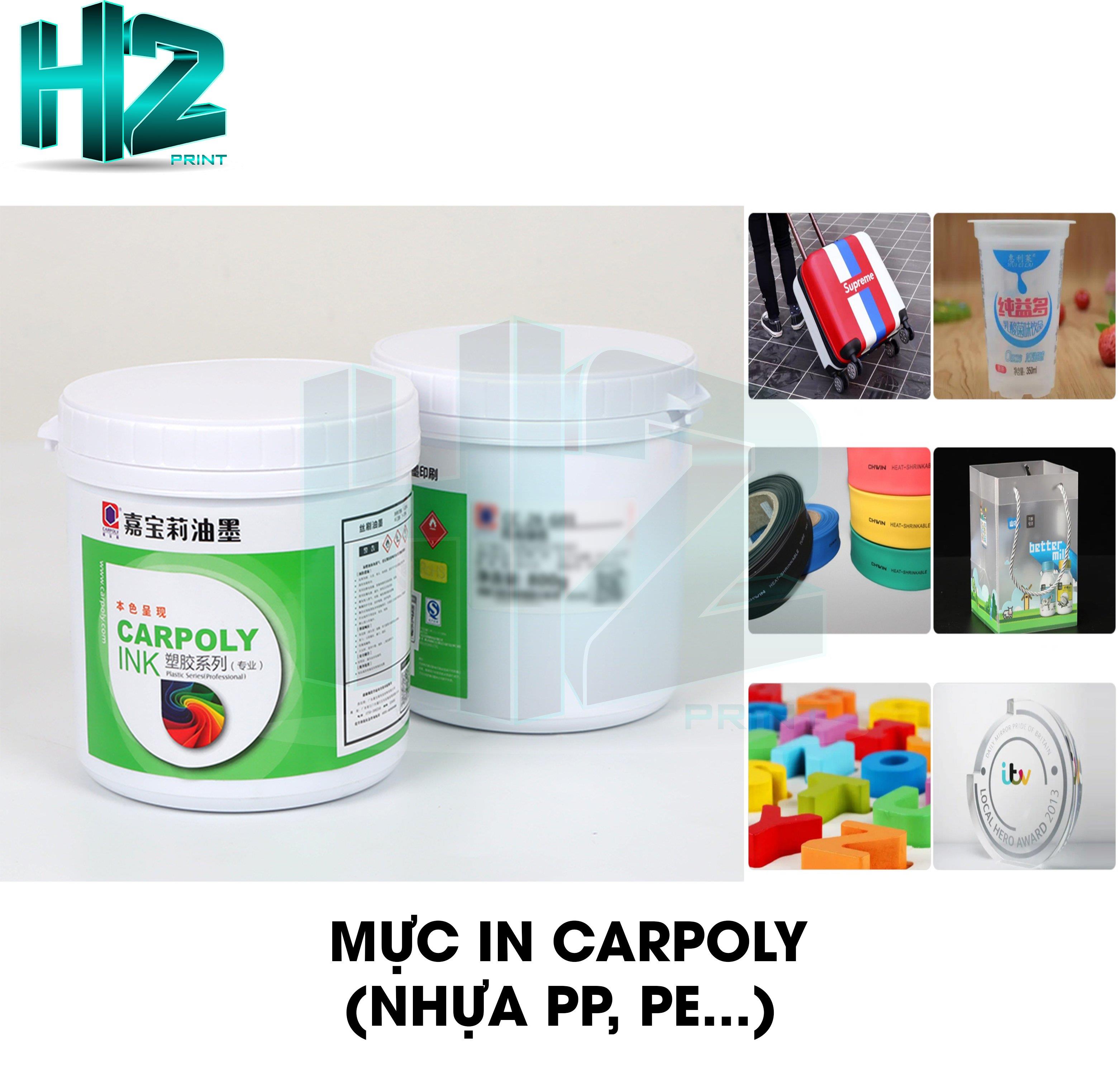 MỰC IN CARPOLY (NHỰA PP, PE...)